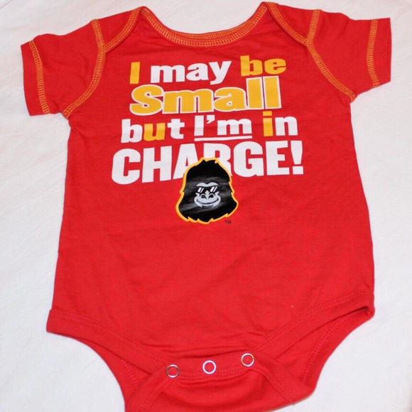 NEW 3 LOT INFANT NCAA PITT STATE GORILLAS ONE-PIECE BODYSUITS CREEPERS - Picture 5 of 9